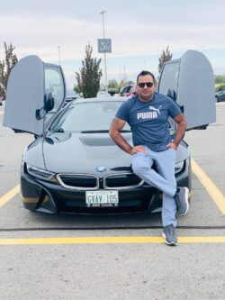 Confidence, class, and commitment — Mani stands proud beside his BMW.
A symbol of hard work, ambition, and the drive to go further.
