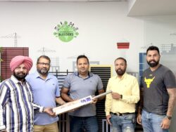 A special moment — Mani receiving a signed bat from the WCL Team.
A gesture of respect, teamwork, and shared passion for excellence.